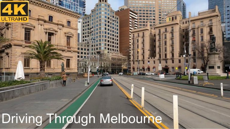 Driving Through Melbourne | North To South | Melbourne Australia