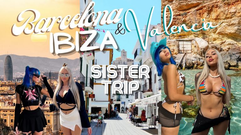 Barcelona, Ibiza, & Valencia | Sister Trip | exploring the cities, vegan food, clubs